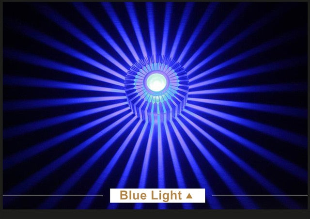 Novelty Recessed Led lamp Spot led downlight 220V 110V Colorful LED Bulb Spot Light For Living Room KTV Party Decoration Lamp