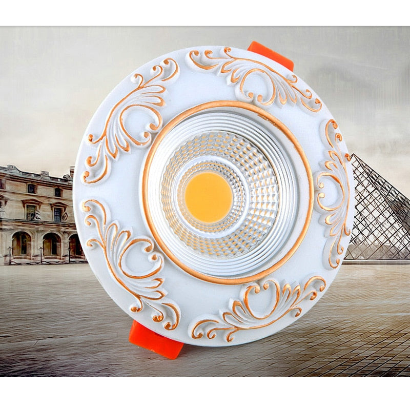 Dimmable LED Downlight 7W 9W Spot LED DownLights Dimmable cob LED Spot Recessed down lights for living room 110v 220v