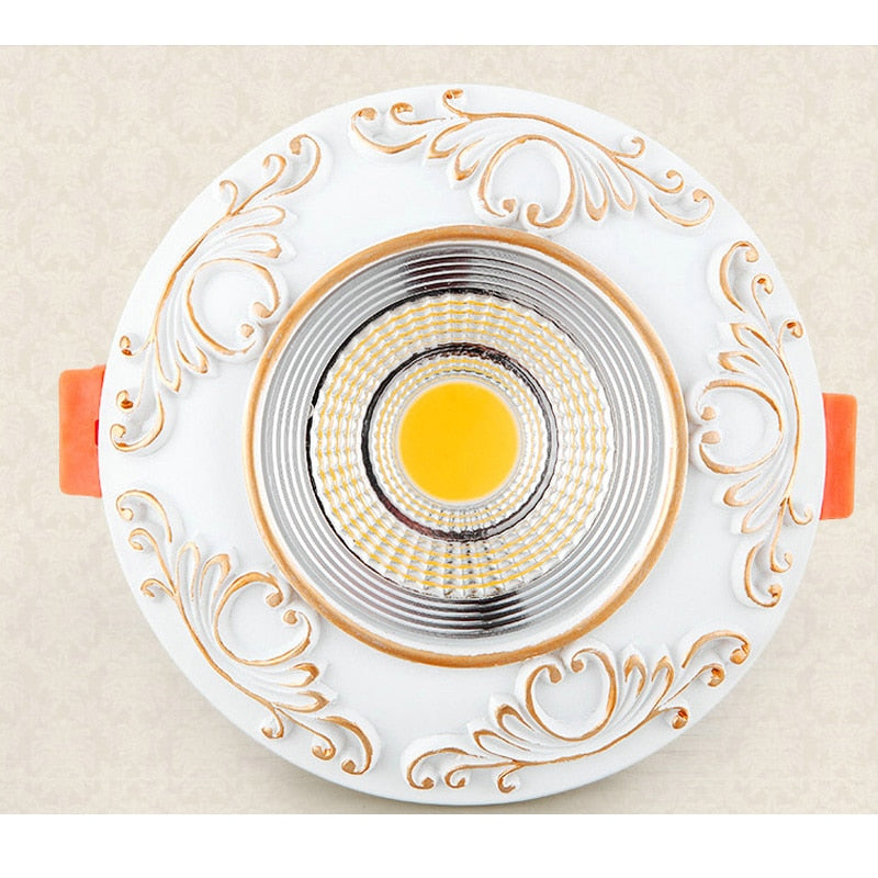 Dimmable LED Downlight 7W 9W Spot LED DownLights Dimmable cob LED Spot Recessed down lights for living room 110v 220v