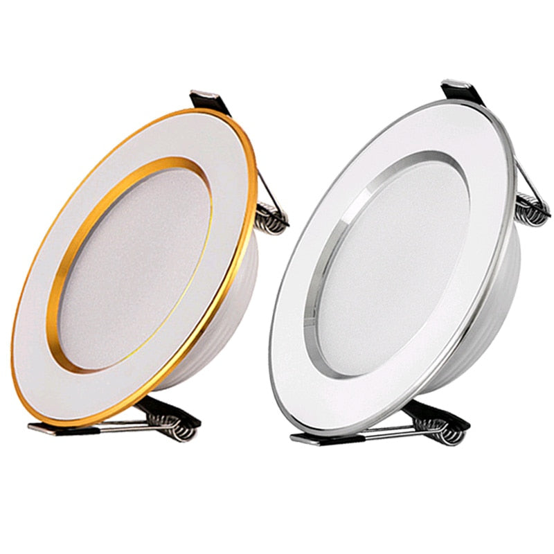 LED Downlight 6W 10W 15W Round Recessed Lamp AC220V Warm /Cold white Led Bulb Bedroom Kitchen Indoor Light LED Spot Lighting