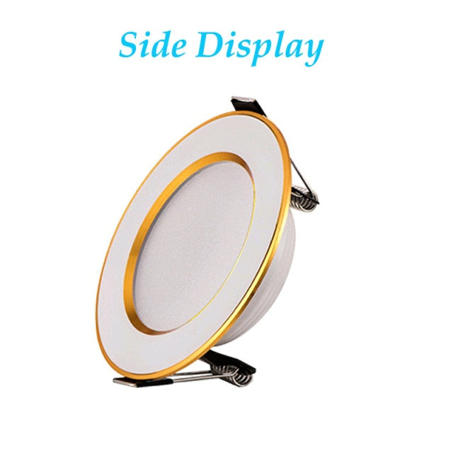 LED Downlight 6W 10W 15W Round Recessed Lamp AC220V Warm /Cold white Led Bulb Bedroom Kitchen Indoor Light LED Spot Lighting