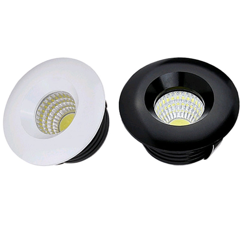 Dimmable LED Downlight COB Ceiling Spot Lighting 3w Led Bulb Bedroom Kitchen Indoor ceiling recessed Lights AC110V 220V