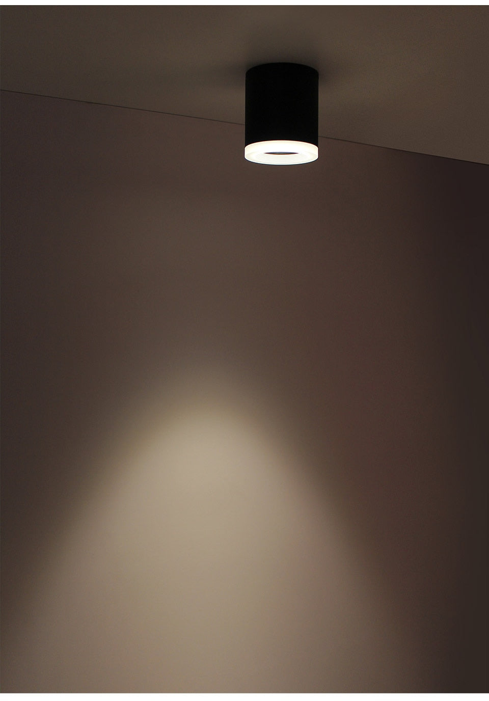 Aisilan Led Surface Mounted Ceiling Downlight for indoor Living room, Bedroom, Kitchen, Bathroom, Corridor Spot light AC90-260V