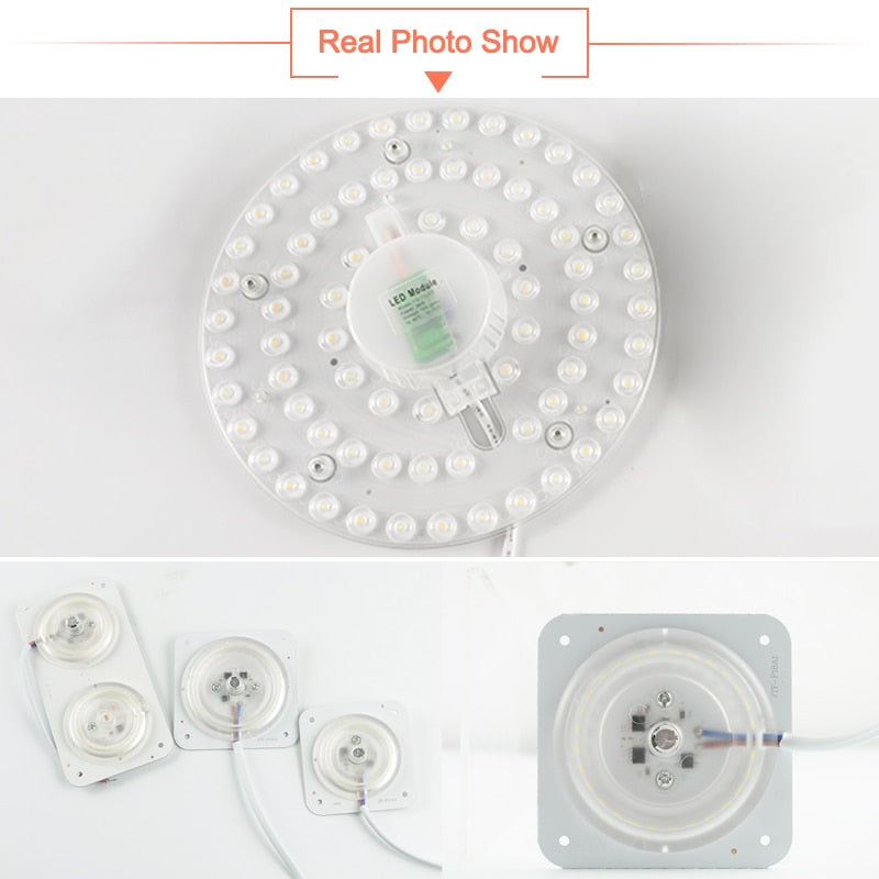 LED Downlights 12W 18W 24W 36W AC220V 240V led Lamps mini LED Module Lighting Source Round Bedroom Kitchen Indoor Lighting