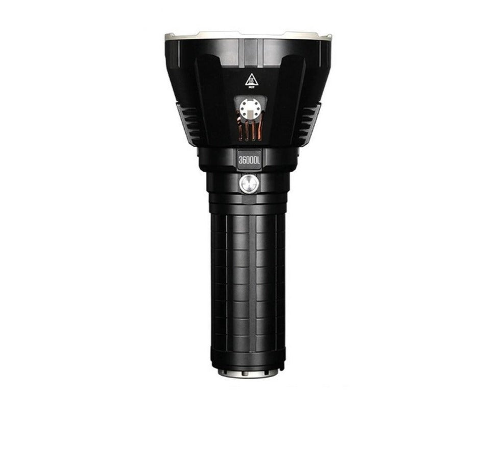 LED Flashlight 36000LM Waterproof Powerful Flashlight with 21700 Battery for Hunting brightest LED for Flashlight