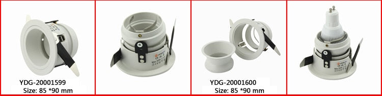 Downlight GU10 MR16 Recessed Ceiling Fixed Downlight Fitting Ceiling Spotlight