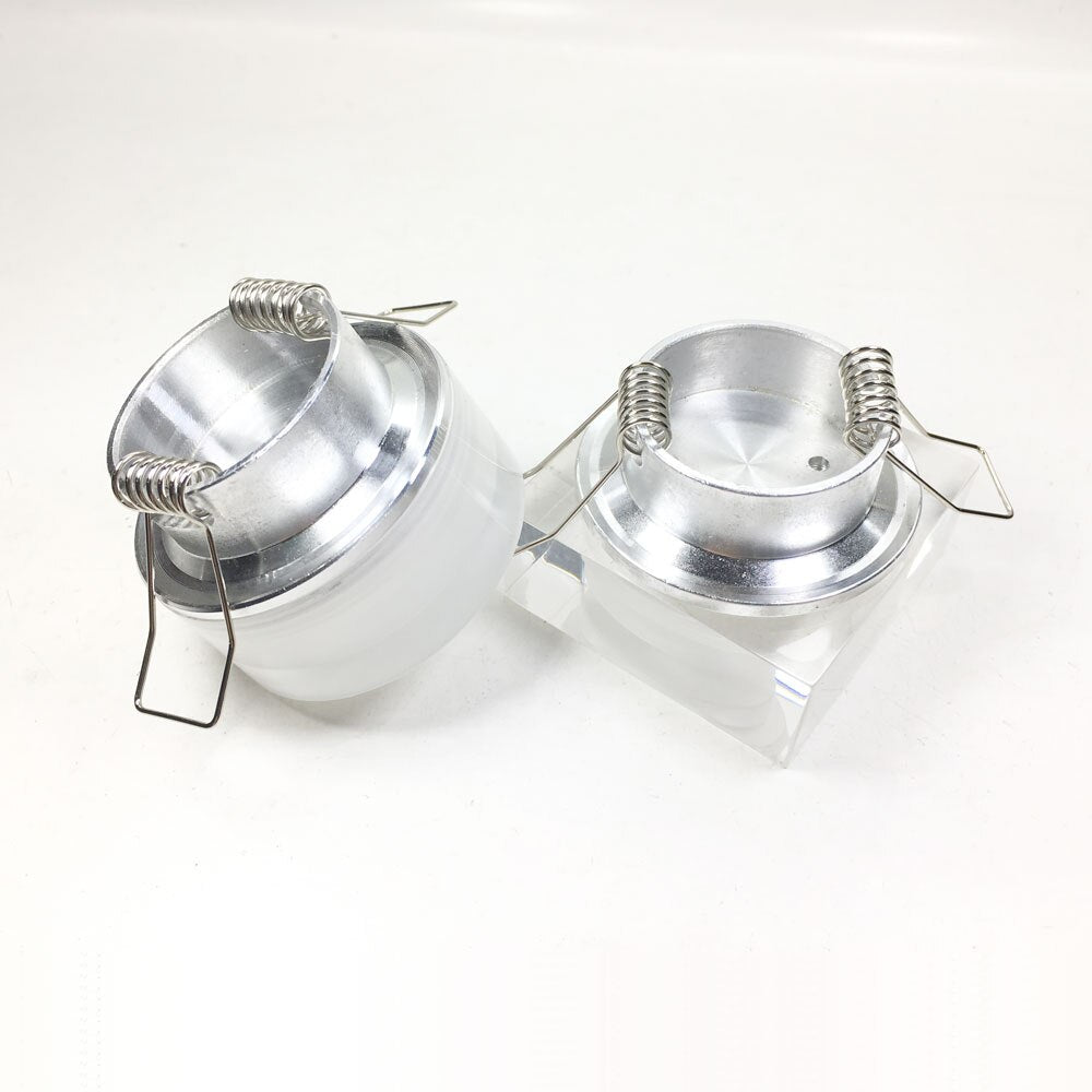 Acrylic LED downlight round square light 5W 9W 12W led ceiling light 90-260v cabinet wall light spotlight home lighting