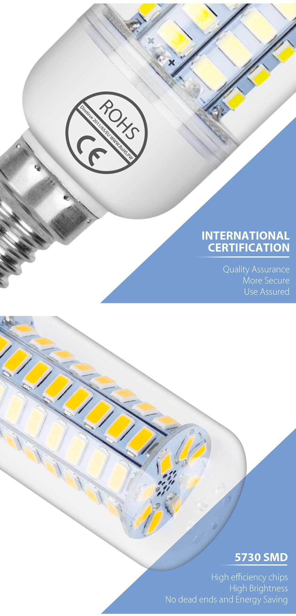 E27 Led Lamp 220V E14 Corn Lamp 3W 5W 7W 9W 12W 15W GU10 10PCS Lampada Led Bulb G9 Led Lamp Light B22 Chandelier Lighting 240V