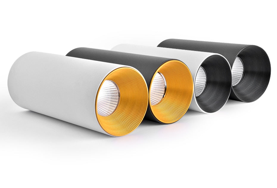 High Brightness Cree LED COB Ceiling Spot Lamp 10W 12W 15W Long Surface Mount Downlight for Indoor Lighting Kitchen Bedroom