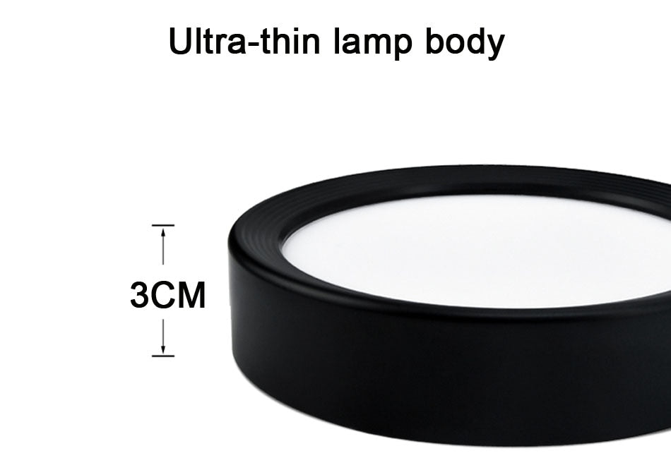 Surface Mounted LED downlight 7W 9w 12W 15W Ceiling Lamps Ultra Thin Driverless led spot lights 220V Ceiling Fixtures Lighting