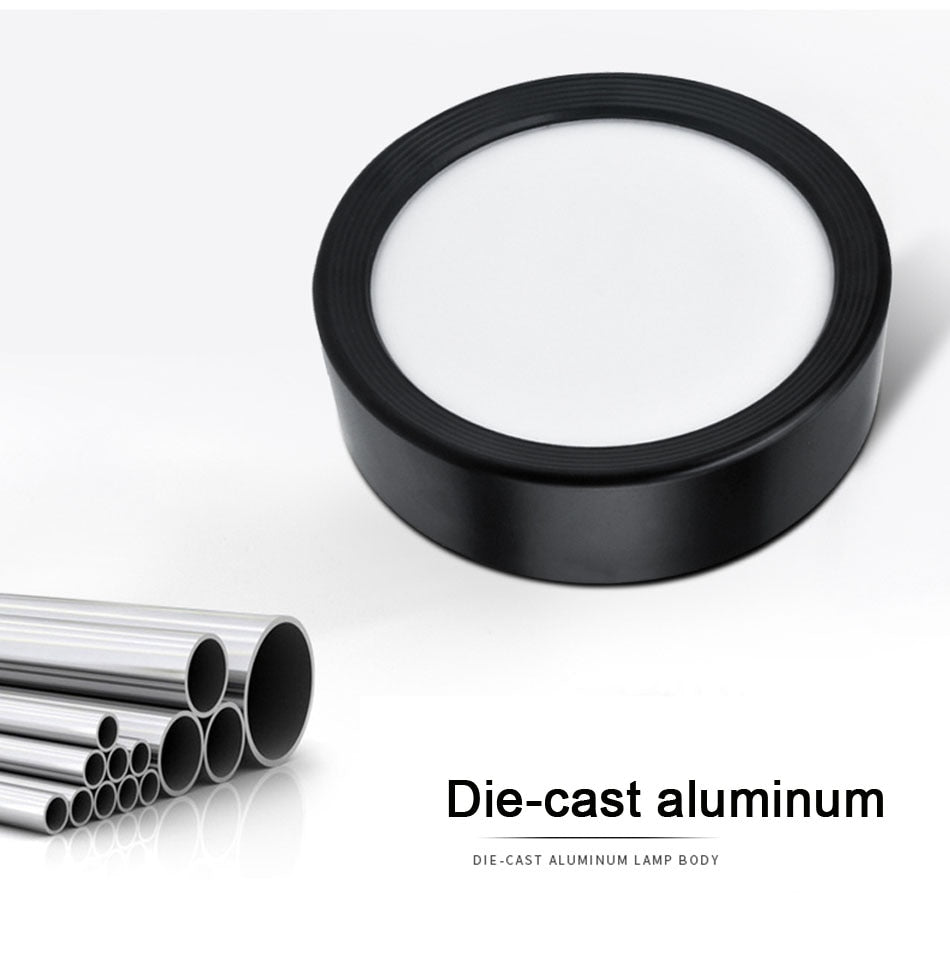 Surface Mounted LED downlight 7W 9w 12W 15W Ceiling Lamps Ultra Thin Driverless led spot lights 220V Ceiling Fixtures Lighting