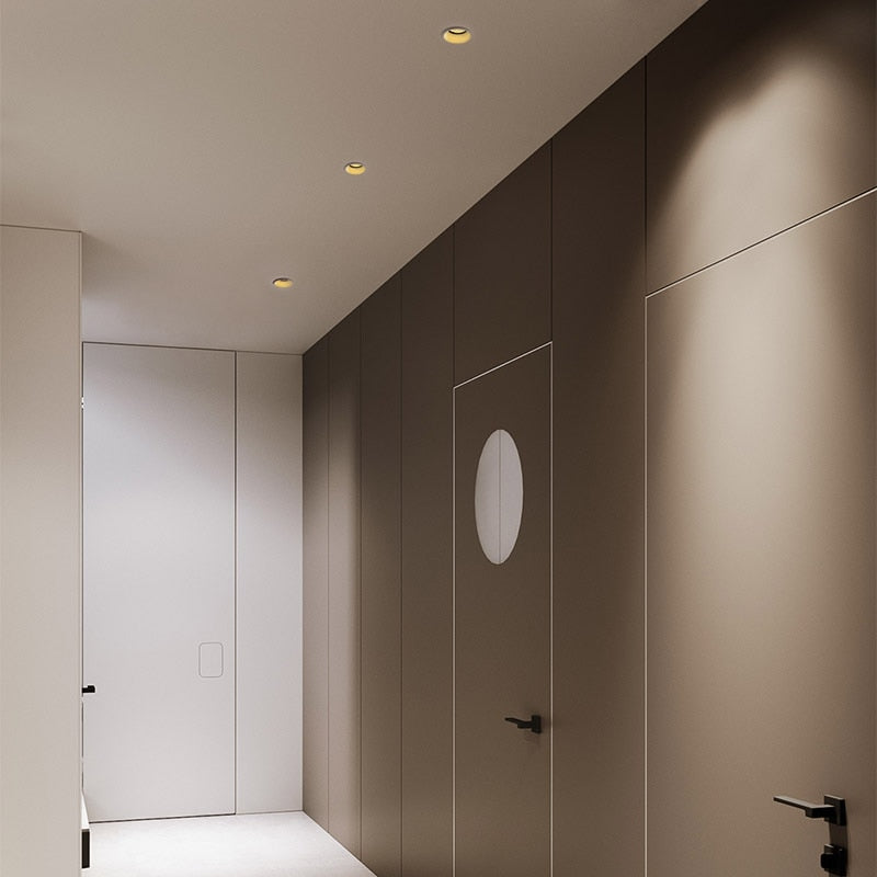 Aisilan Recessed LED Modern Dimmable Downlight Angle Adjustable Built-in LED Spot light Narrow border 7W for Indoor Lighting