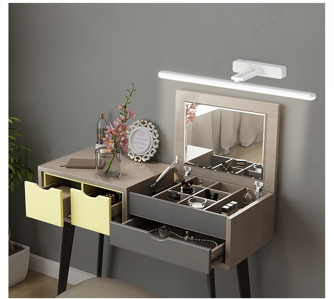 Panasonic Modern Bathroom Light LED Front Mirror Light Makeup Wall Lamp Vanity Lighting Fixtures Waterproof Mirror Lamp