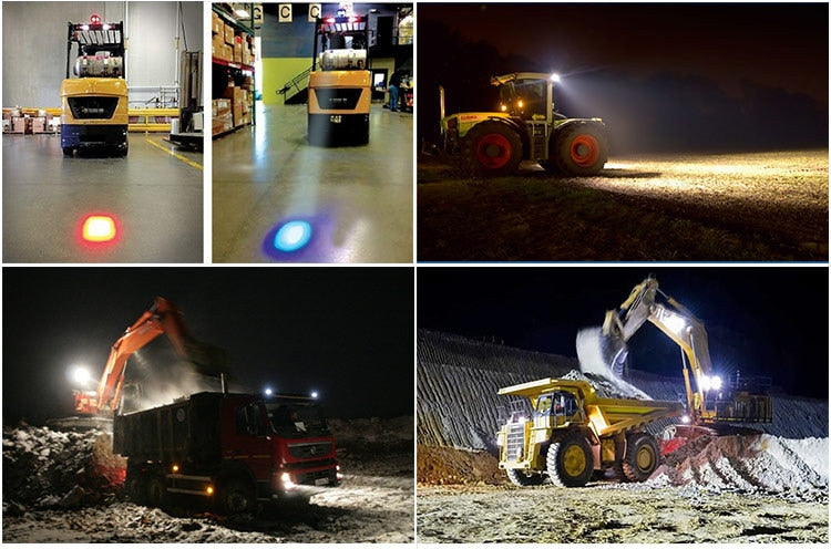 Industry And Mining Engineering Spotlight Cross-country Light 27w Floodlight LED Work Light Highlight Spotlight