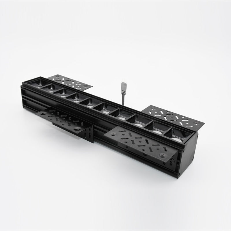 LED Downlights 5W 10W 15W Frameless Ceiling Embedded Pure Aluminum Profile Linear flush mounting Downlight Recessed Focus Dimming led Bar Light