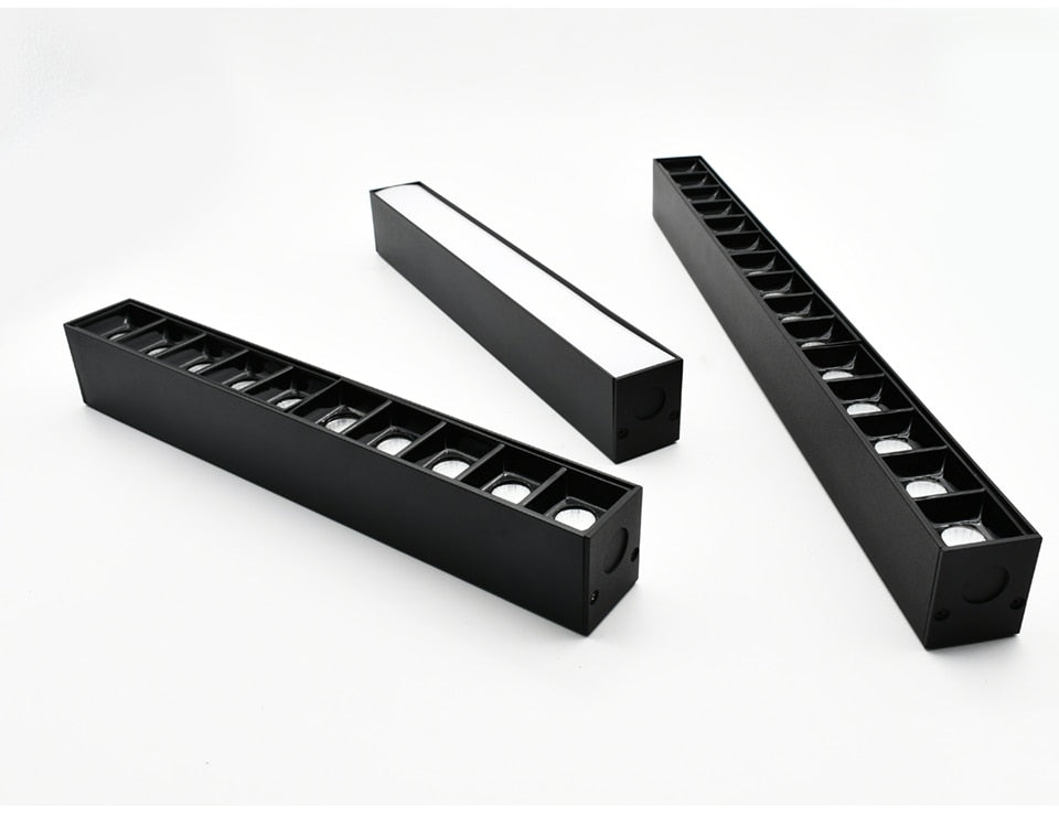 LED Downlights 5W 10W 15W Frameless Ceiling Embedded Pure Aluminum Profile Linear flush mounting Downlight Recessed Focus Dimming led Bar Light