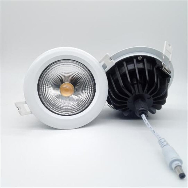 COB Waterproof LED Downlight 20W Recessed Down Light 15W Ceiling Bedroom LED Lamp + Driver Warranty 3 years