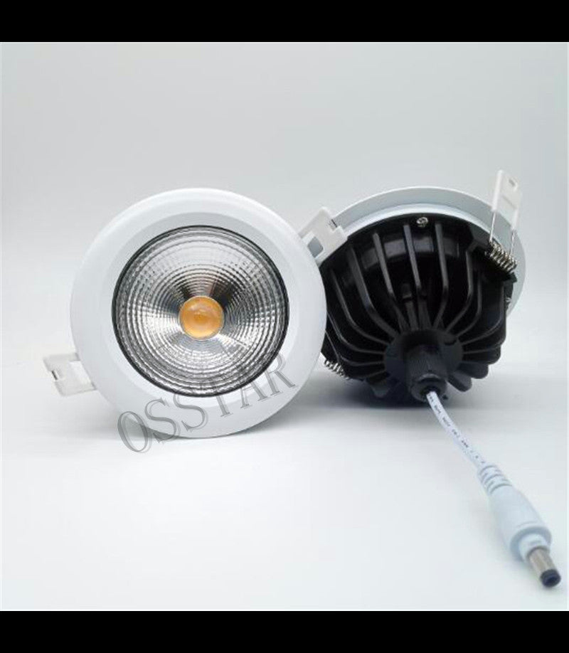 COB Waterproof LED Downlight 20W Recessed Down Light 15W Ceiling Bedroom LED Lamp + Driver Warranty 3 years