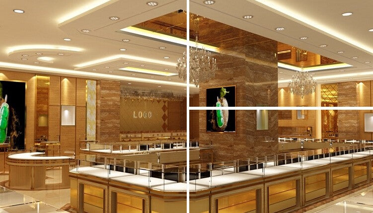 LED 2*15W Warm Cold White Double COB LED Downlight With Power Driver 30W COB LED Recessed Light 275*145mm AC85-265V