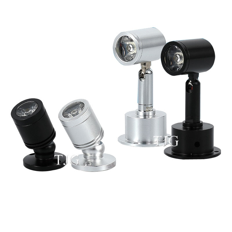 3W Led recessed cabinet mini spot light 110V 220v downlight 12v dc jewelry show Include Led Driver 4000K Ceiling light lamp