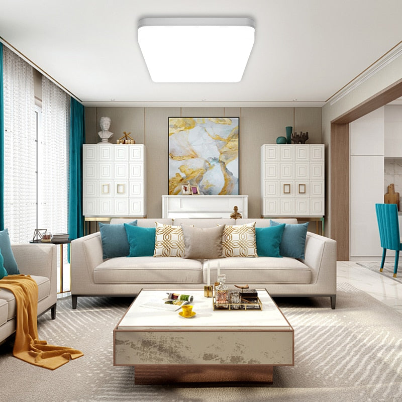 Ultra Thin Surface LED Panel Light 18W 24W 36W 48W Ceiling Downlight AC85-265V Round Ceiling Lamp For Deroration Home Lighting