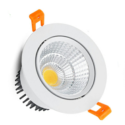 Round 4 types Dimmable Recessed LED Downlights 5w 7w 9w 12w 15w 18w COB LED Ceiling Lamp Spot Lights AC110-220V LED Lamp