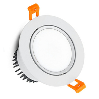 Round 4 types Dimmable Recessed LED Downlights 5w 7w 9w 12w 15w 18w COB LED Ceiling Lamp Spot Lights AC110-220V LED Lamp