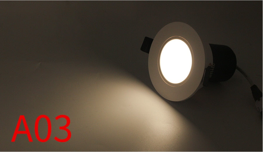 LEDIARY MR16 GU10 Downlight Frame Frosted Plastic White Recessed Ceiling Light Fitting 75mm Cut Hole Anti-glare Design