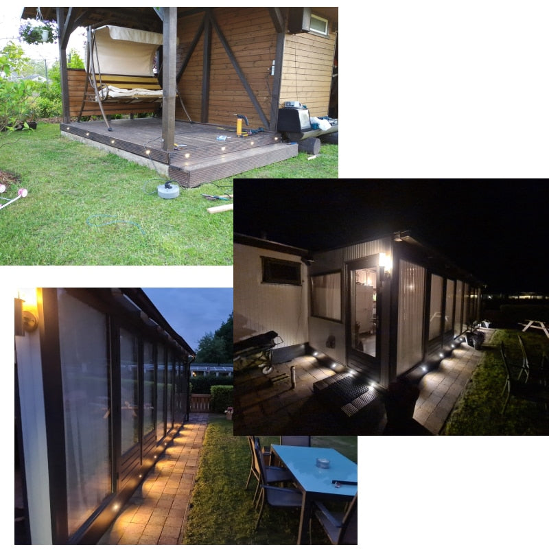 Mini LED Downlight 1W IP65 12V 15mm 25mm 30mm Outdoor Garden Bathroom Corridor Ceiling Spot Bulb Light SPA Sauna Lighting CE