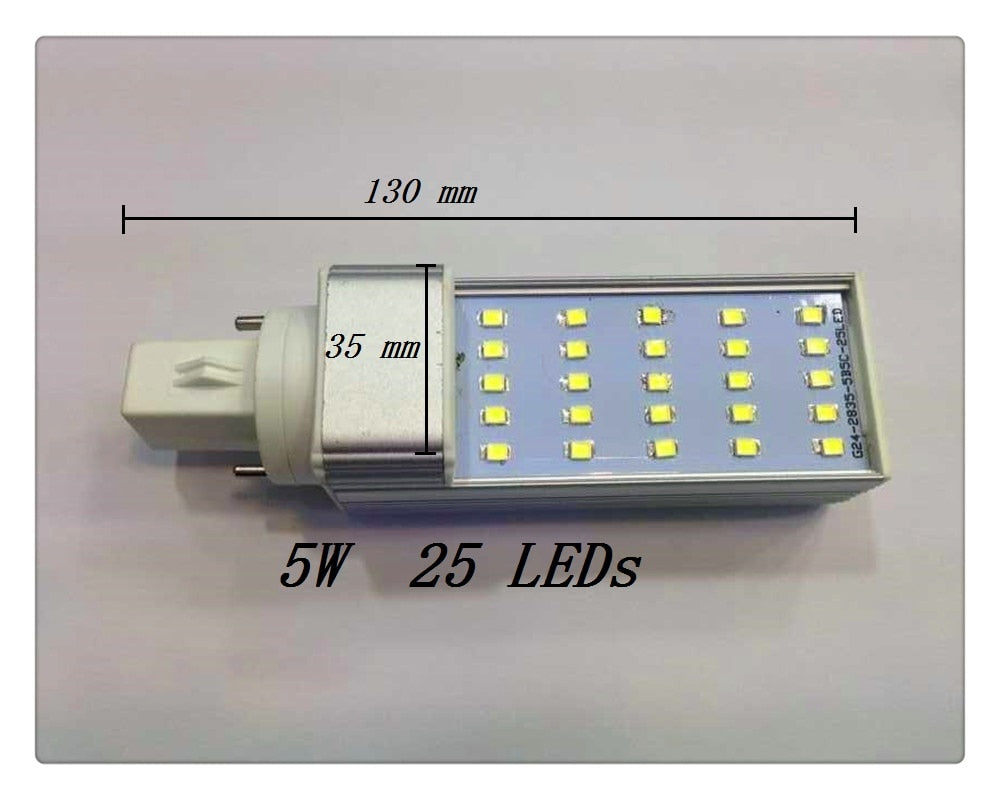 LED Lampada E27 G24 G23 PL led Corn lamp bombillas for downlight luz velas frio PLC 5W 7W 9W 12W 15W Bulb Light 85-265V/AC