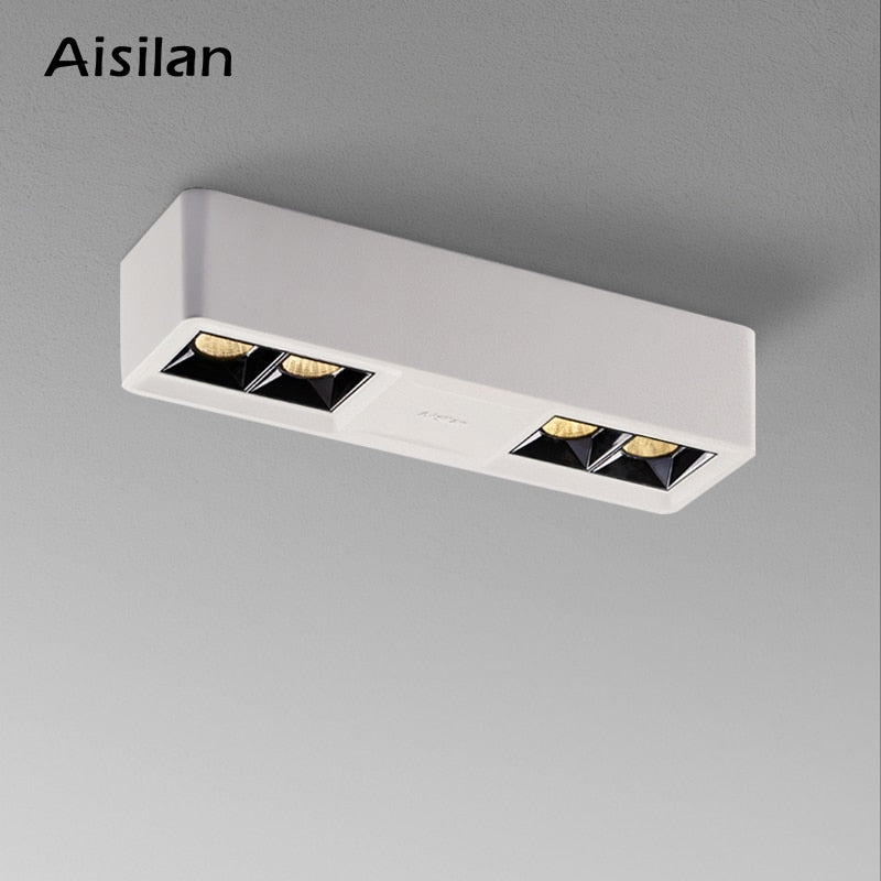 Aisilan New Design LED Surface Mounted Downlights Ceiling Spotlight Living Room Bedroom Nordic No Main Light Source Design
