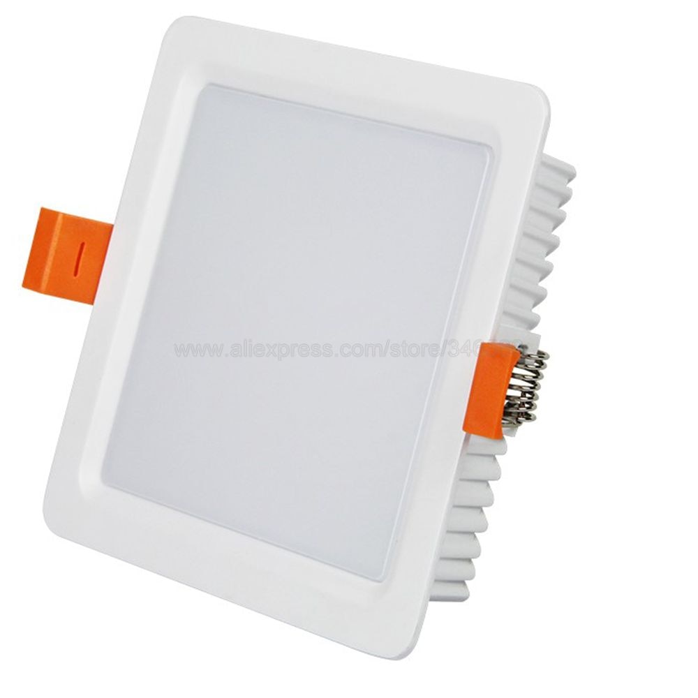 Mi.Light FUT064 9W RGB+CCT Square LED Downlight AC110V 220V LED Ceiling Spotlight 2.4G Wireless Control WiFi APP Voice Control