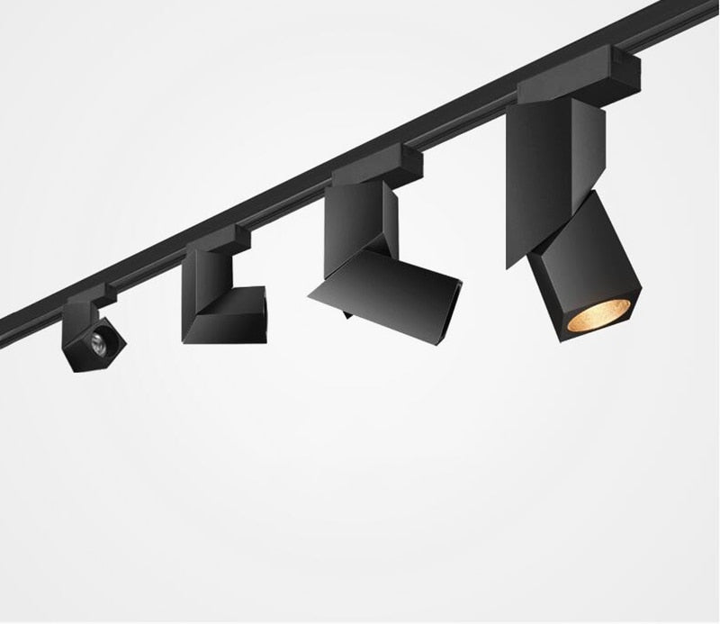 Folding 360° Rotation Dimmable LED Downlights 15W/20W COB LED Ceiling Spot Lights 85~265V LED Background Lamps Indoor Lighting