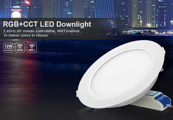 MiBOXER 6W/9W/12W/15W/18W RGB+CCT LED Downlight AC110V 220V Dimmable FUT061/FUT063/FUT066/FUT068/FUT069