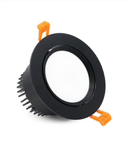 Dimmable LED COB Spotlight Ceiling lamp AC85-265V 3W 5W 7W 9W 12W 15W Aluminum recessed downlights round led panel light