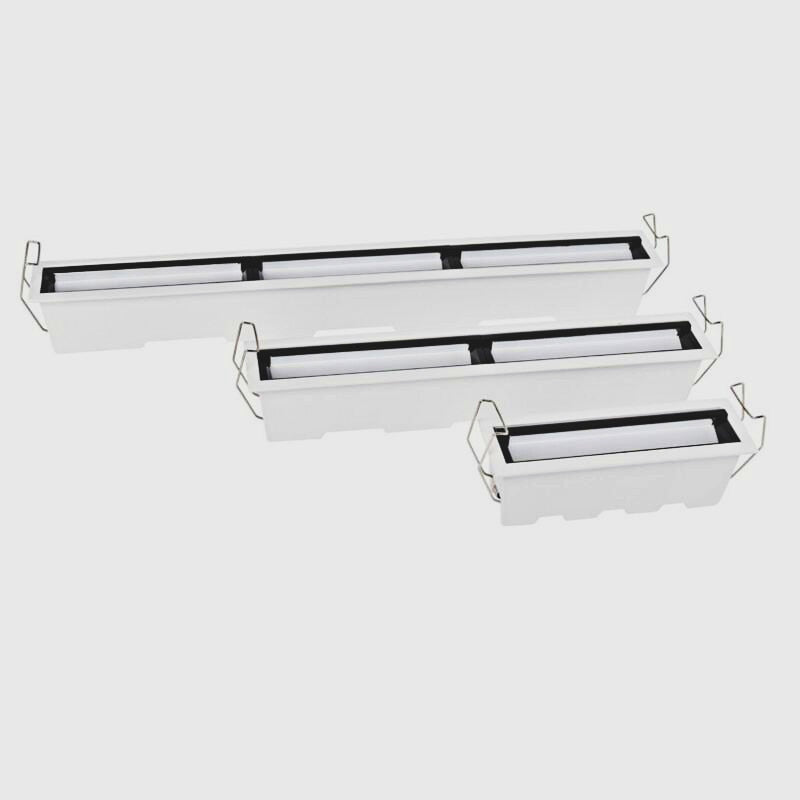 Recessed Square COB Dimmable LED Downlights 10W 20W 30W LED Ceiling Spot Lights AC85V~265V LED Strip Lights Indoor Lighting