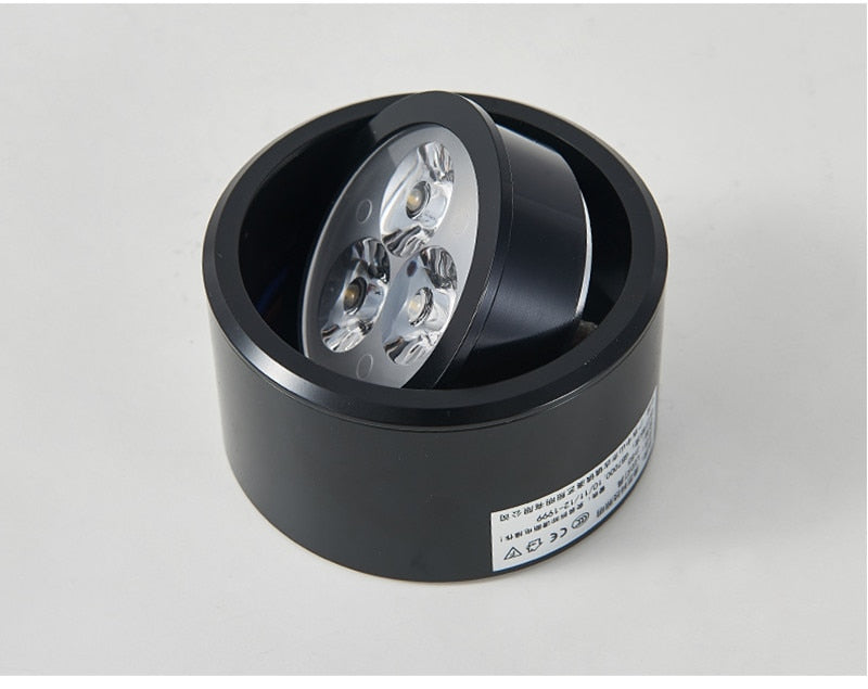 LED Downlight 1pcs surface mounted adjustment LED Dimmable downlight LED COB Spot light Ceiling lamp AC85-265V 6W 10W 14W 18W 24W LED Downlight