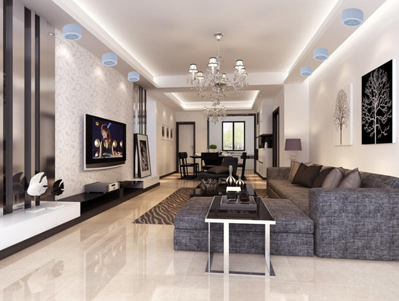 LED Downlight 1pcs surface mounted adjustment LED Dimmable downlight LED COB Spot light Ceiling lamp AC85-265V 6W 10W 14W 18W 24W LED Downlight