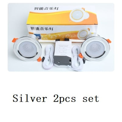 APP Remote Control LED Ceiling Round Downlight Led Downlight Bluetooth APP Control Smart Light Bluetooth 4.0 Music Light