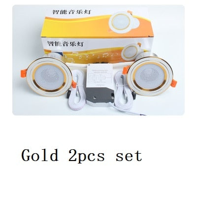 APP Remote Control LED Ceiling Round Downlight Led Downlight Bluetooth APP Control Smart Light Bluetooth 4.0 Music Light