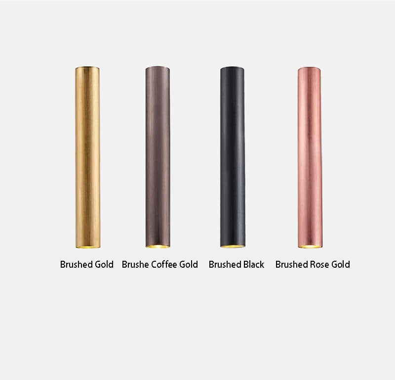 Led Downlight Long Tube Surface Mounted Led Spot Modern Aluminum Spot Light Indoor Living Room Kitchen Store Office Ceiling Lamp