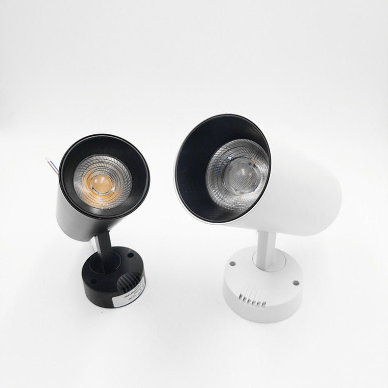 Surface Mounted LED Downlights Foldable 360° Rotatable COB LED Ceiling Spot lights 12W15W20W LED Lamps Background Wall Lighting