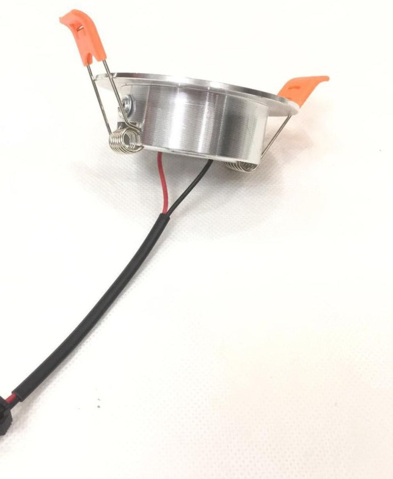 Led 10pcs/lot 68mm Downlight Lamp 3W 230V Ceiling Recessed Downlights Round Panel Light