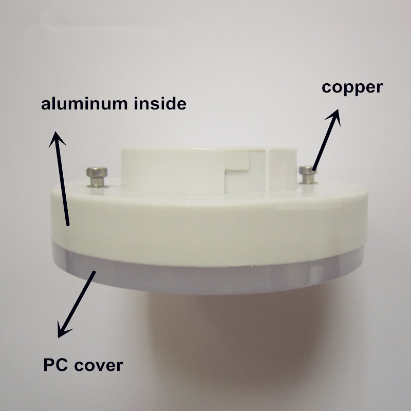 LED Light Dimmable/Non-dimmable Downlight 7W GX53 220V/110V Warm/Natural/Cool White PC with Cover Cabinet Lamp Bulb