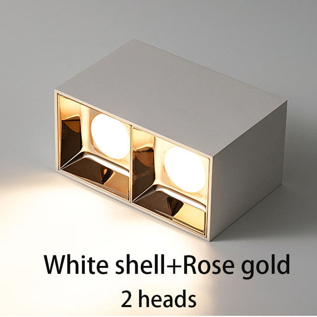 Square LED Spotlight Corridor / Cloakroom for Living room, Kitchen, Bedroom Ceiling lights 10W 20W Downligh AC100-240V