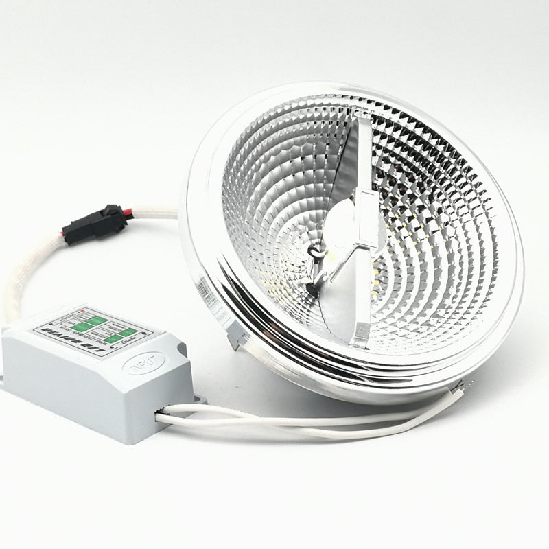 LED Downlight 12V G53 GU10 Downlights AR111 Lamps Warm White Cool White 10W 15W COB Light ES111 LED Dimmable Spotlights AC220V