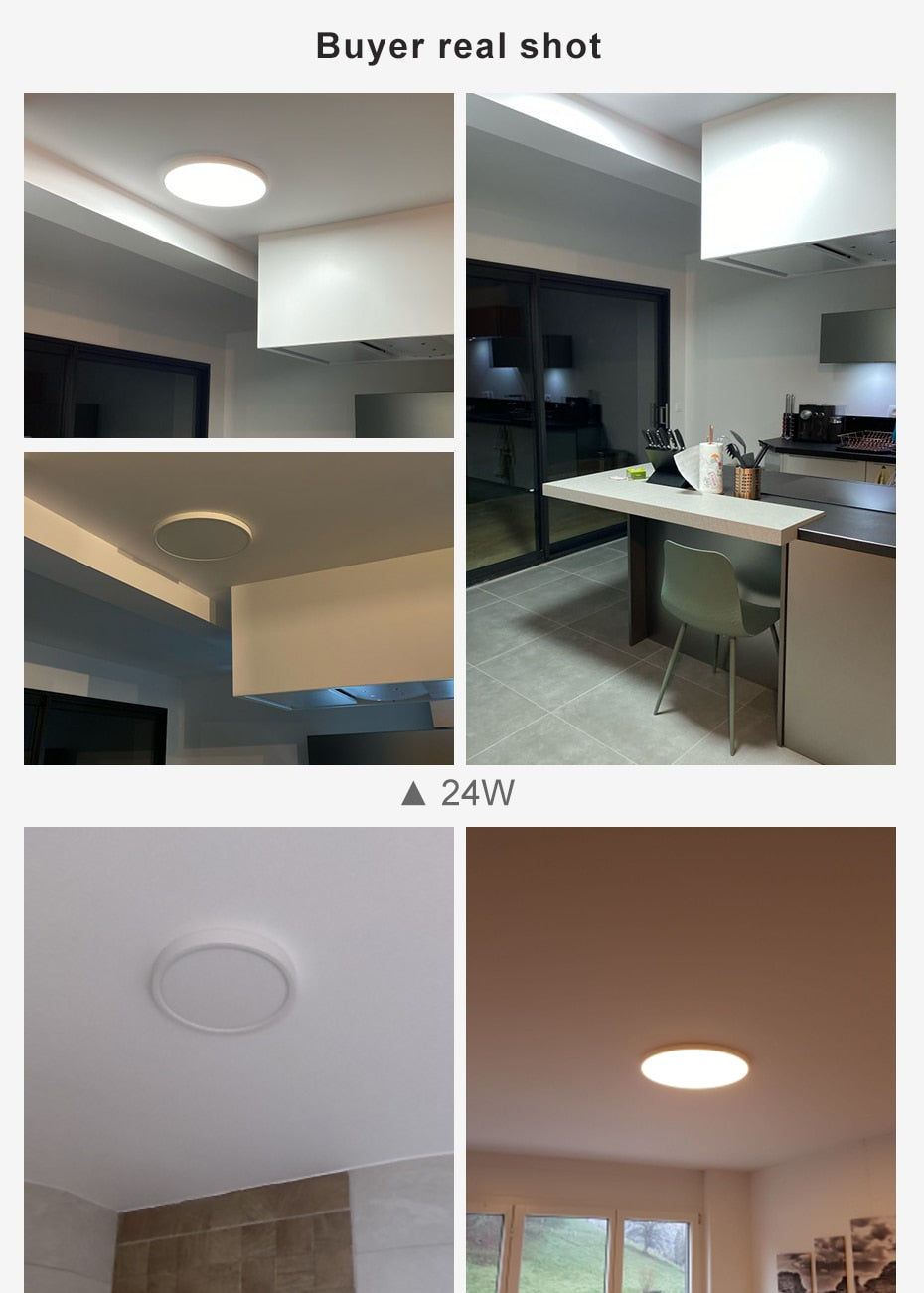 LED Downlight 12W 18W 24W 32W Modern Surface Mounted Downlights For Living room Kitchen Bedroom Bathroom Lamp