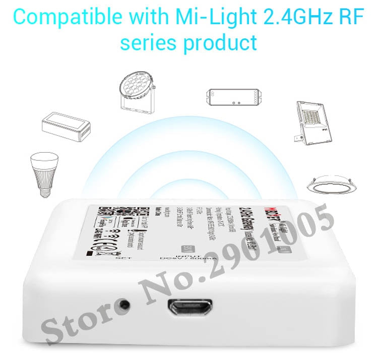 LED light Downlight dimmable smart Indoor living room light AC220V 18W RGB+CCT can Mobile phone/2.4G remote/wifi/voice control