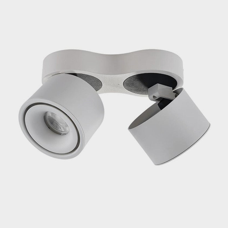 Folding Rotating Dimmable COB LED Downlights 9W 18W 24W 30W LED Ceiling Spot Lights AC85-265V LED Ceiling Lamps Indoor Lighting