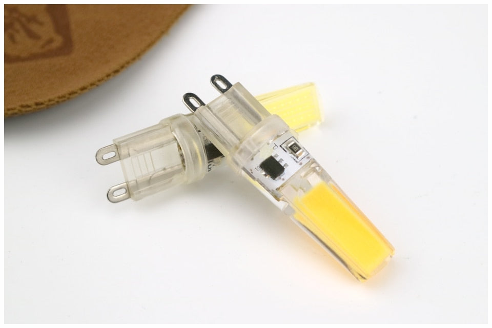 LED G4 G9 E14 3W 6W 4pcs/lot Light Bulb AC/DC 12V 220V LED Lamp COB Spotlight Chandelier Replace Halogen Lamps Cold/Warm white